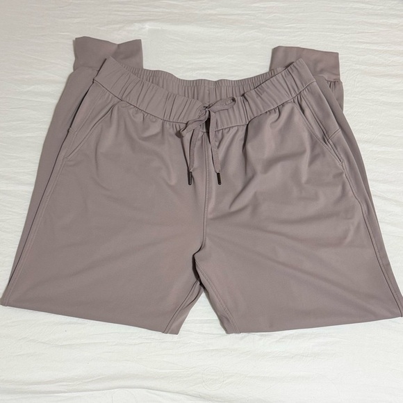 Women’s Beige Jogger Sweatpants - Picture 3 of 5